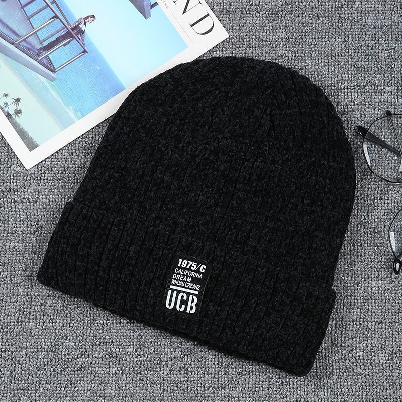 H00014 Mũ len che tai dành cho người lớn Chenille