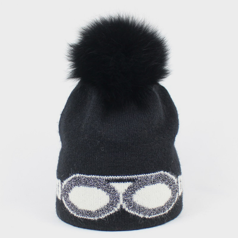 H00095 10% Len 90% Sợi chải Mũ dệt kim Jacquard dành cho người lớn H00095 10% Len 90% Sợi chải Mũ dệt kim Jacquard dành cho người lớn