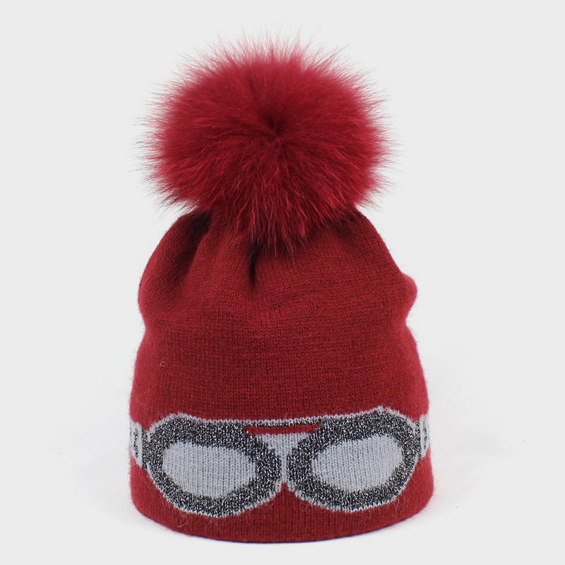 H00095 10% Len 90% Sợi chải Mũ dệt kim Jacquard dành cho người lớn H00095 10% Len 90% Sợi chải Mũ dệt kim Jacquard dành cho người lớn