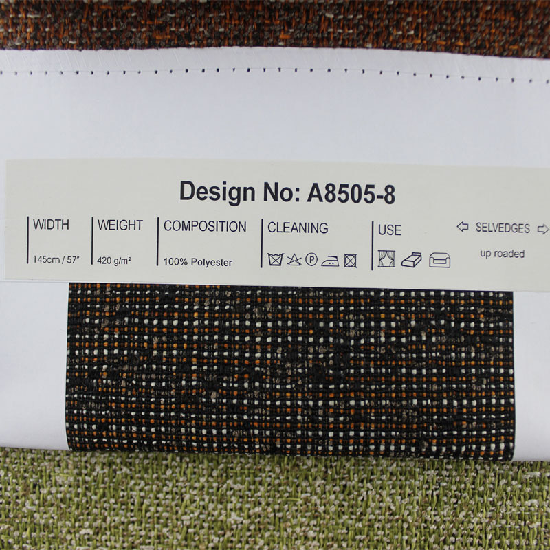 SM-A0033 Vải sofa vải lanh giả vải lanh đôi màu