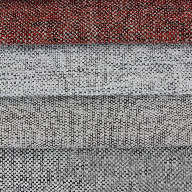 SM-A0040 Vải sofa vải lanh giả Jacquard màu hỗn hợp