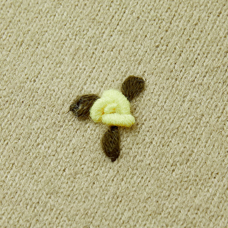 ML2214 Áo len dệt kim dài tay khâu tay ML2214 Áo len dệt kim dài tay khâu tay