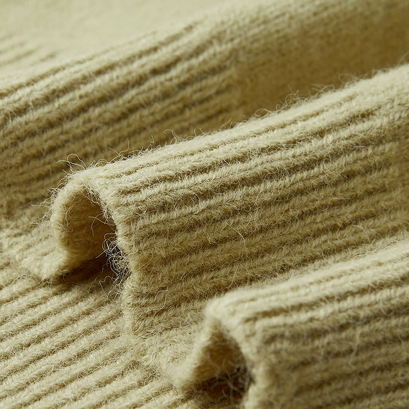 ML2214 Áo len dệt kim dài tay khâu tay ML2214 Áo len dệt kim dài tay khâu tay