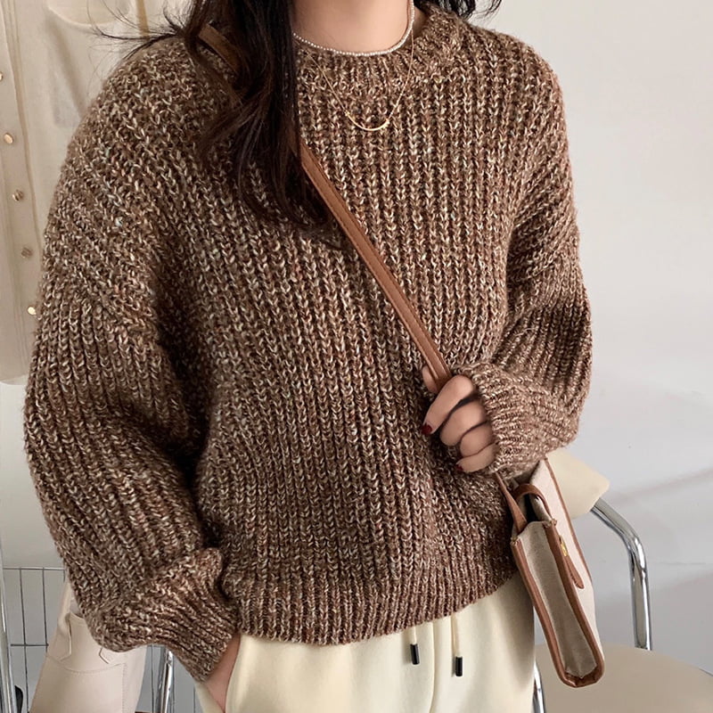 SM-K0028 Áo len dệt kim dài tay kiểu dáng lười mùa xuân mềm mại đầy màu sắc SM-K0028 Áo len dệt kim dài tay kiểu dáng lười mùa xuân mềm mại đầy màu sắc