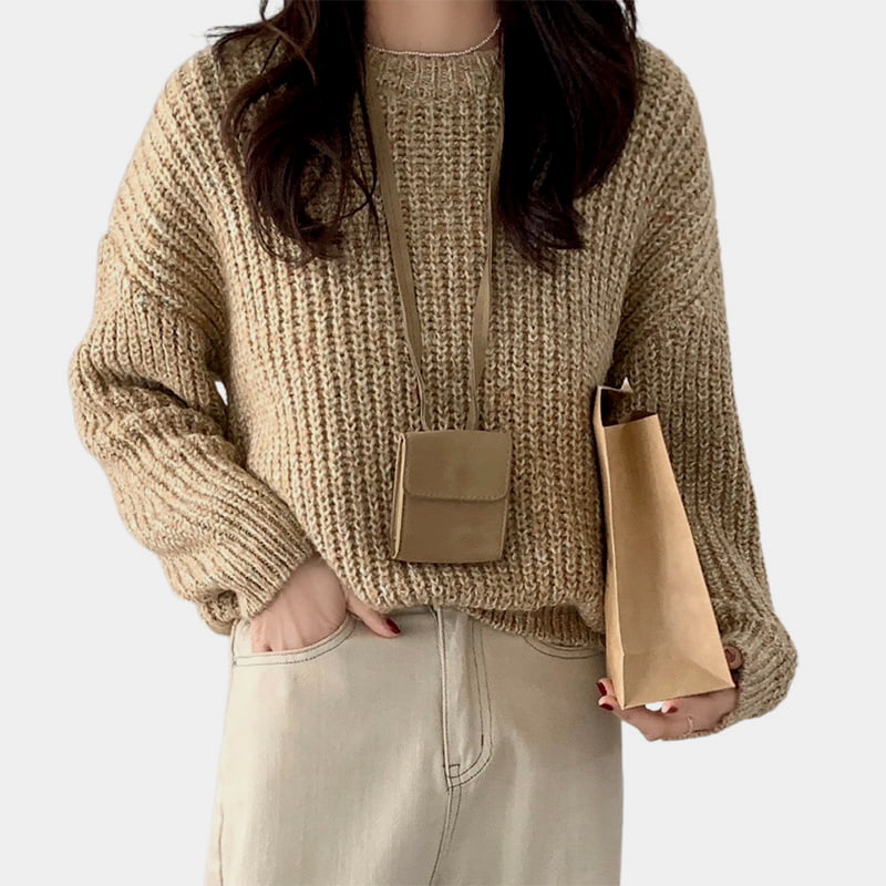 SM-K0028 Áo len dệt kim dài tay kiểu dáng lười mùa xuân mềm mại đầy màu sắc SM-K0028 Áo len dệt kim dài tay kiểu dáng lười mùa xuân mềm mại đầy màu sắc