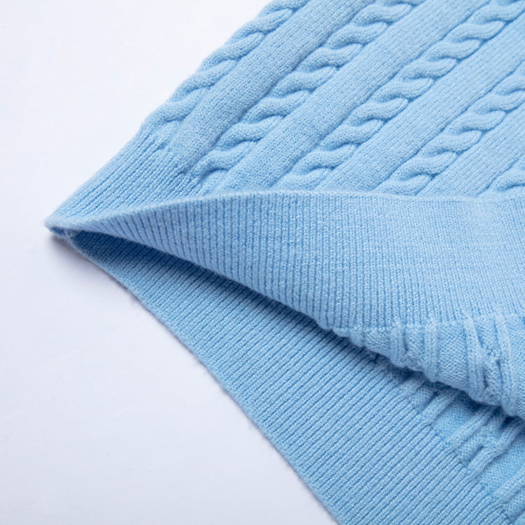 SM-K0035 Áo len đan len dệt kim đơn ngực cổ tròn dài tay Xuân Thu SM-K0035 Áo len đan len dệt kim đơn ngực cổ tròn dài tay Xuân Thu