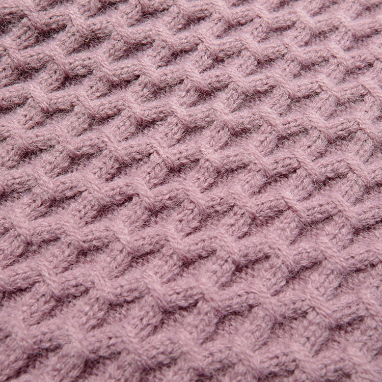 SM-K0044 Áo len dệt kim xoắn ba chiều không khuy mùa thu/đông SM-K0044 Áo len dệt kim xoắn ba chiều không khuy mùa thu/đông