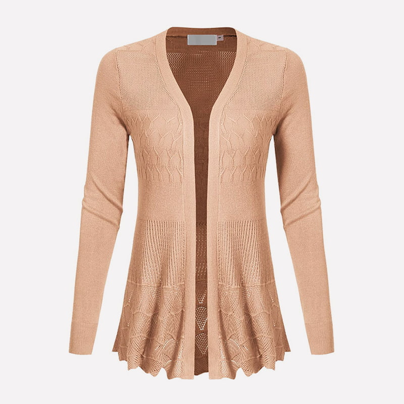 Áo khoác cardigan dệt kim dài tay cổ chữ V SM-K0072 Áo khoác cardigan dệt kim dài tay cổ chữ V SM-K0072