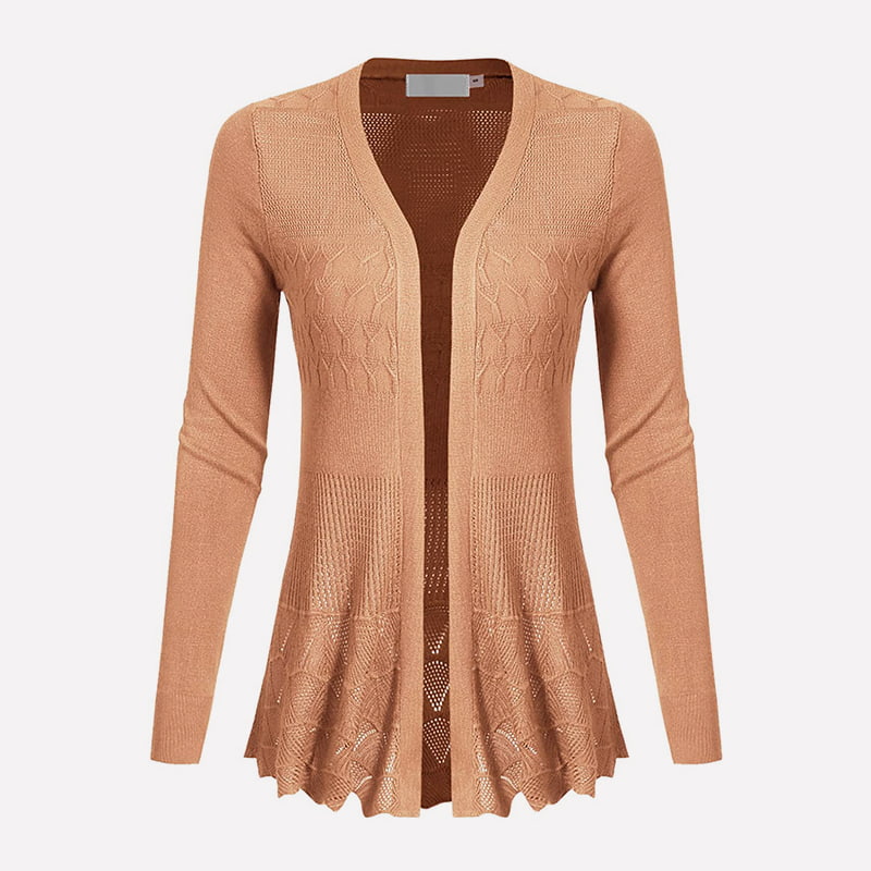 Áo khoác cardigan dệt kim dài tay cổ chữ V SM-K0072 Áo khoác cardigan dệt kim dài tay cổ chữ V SM-K0072