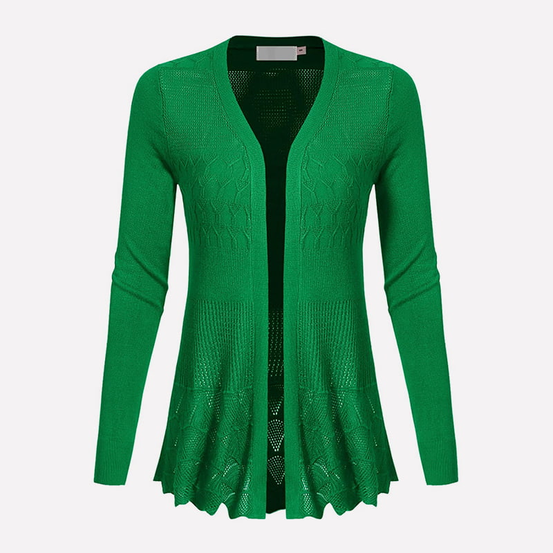 Áo khoác cardigan dệt kim dài tay cổ chữ V SM-K0072 Áo khoác cardigan dệt kim dài tay cổ chữ V SM-K0072